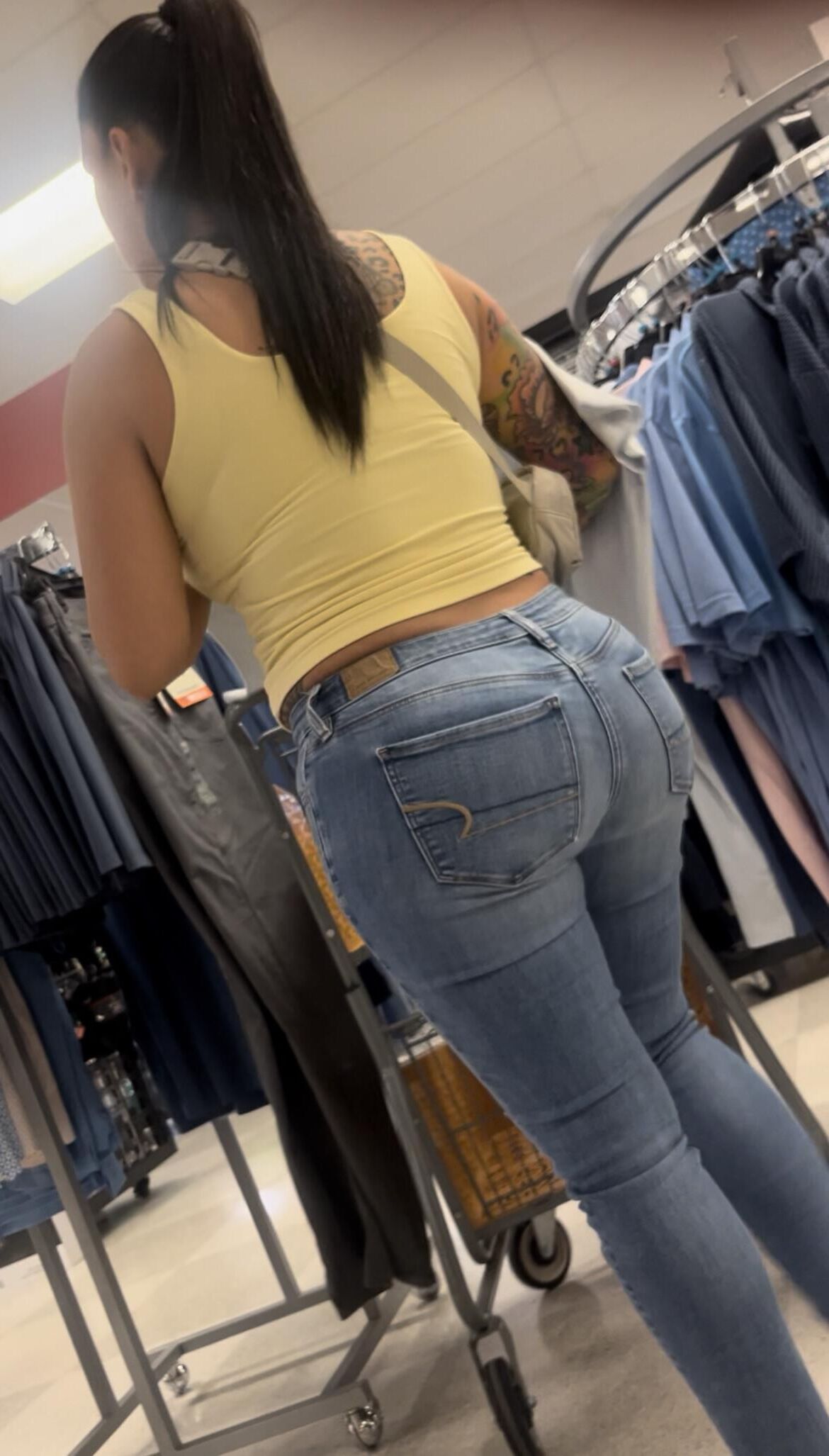 Candid Pawgs Tight Jeans and Pants