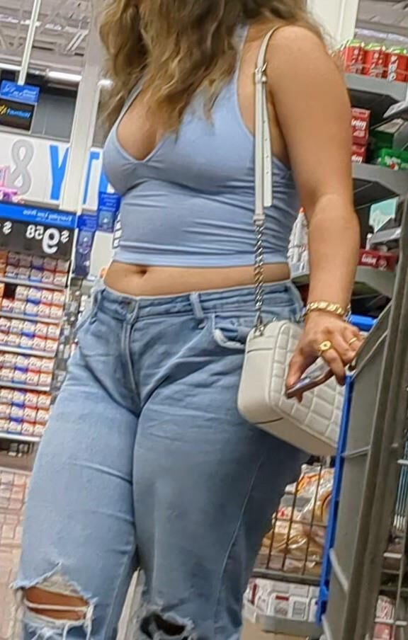 Candid Pawgs Tight Jeans and Pants