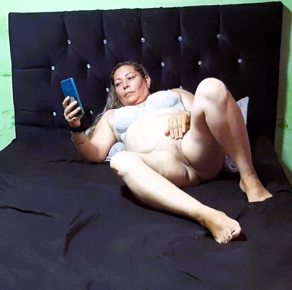 Peguei meu olho, mãe colombiana Marie Olsen