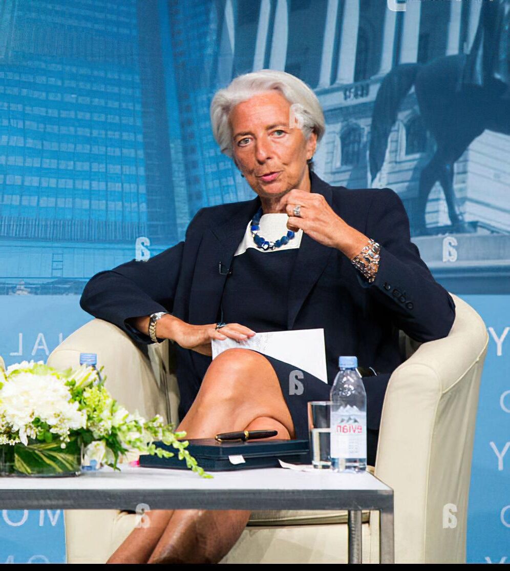 Christine Lagarde feet 