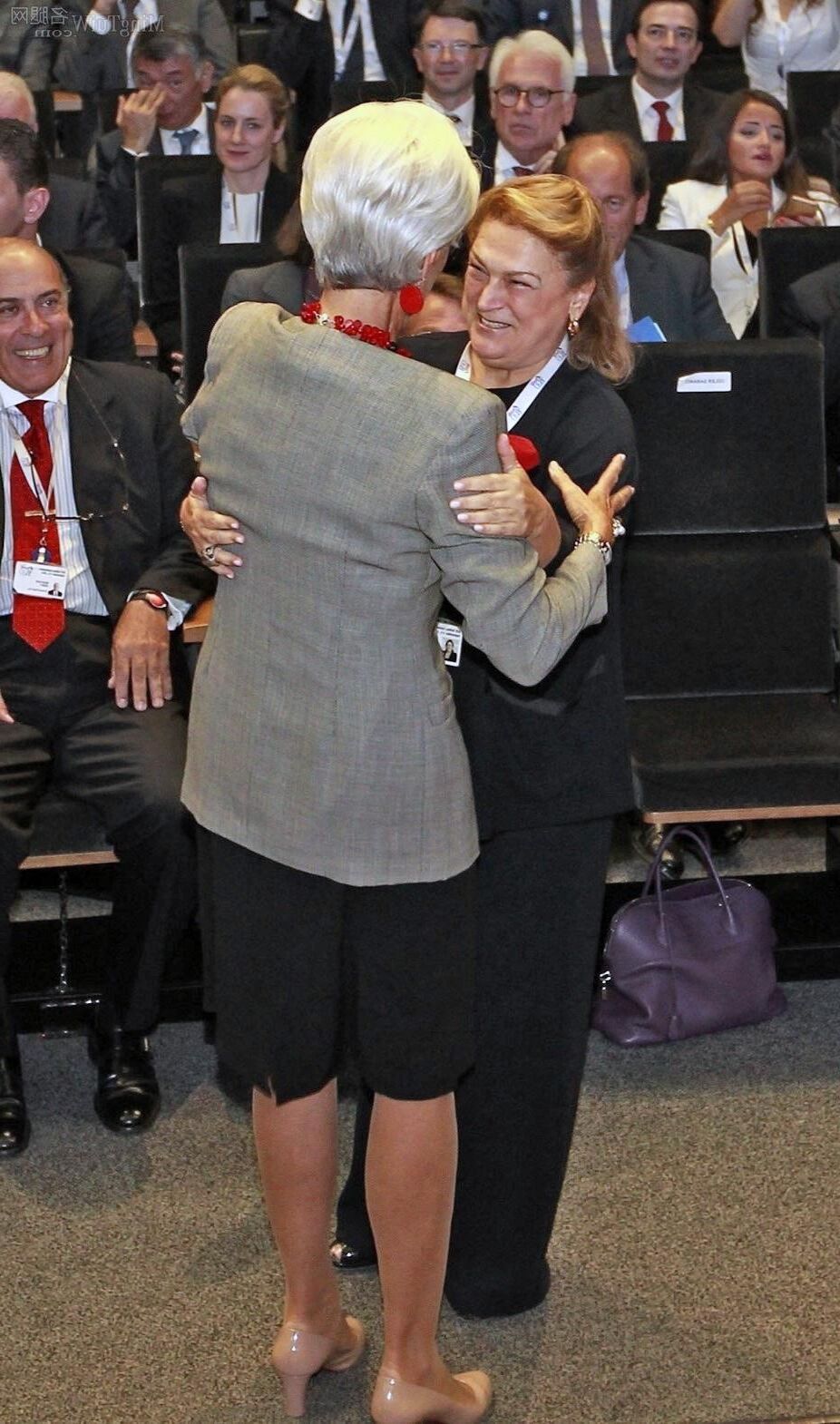 Christine Lagarde feet 