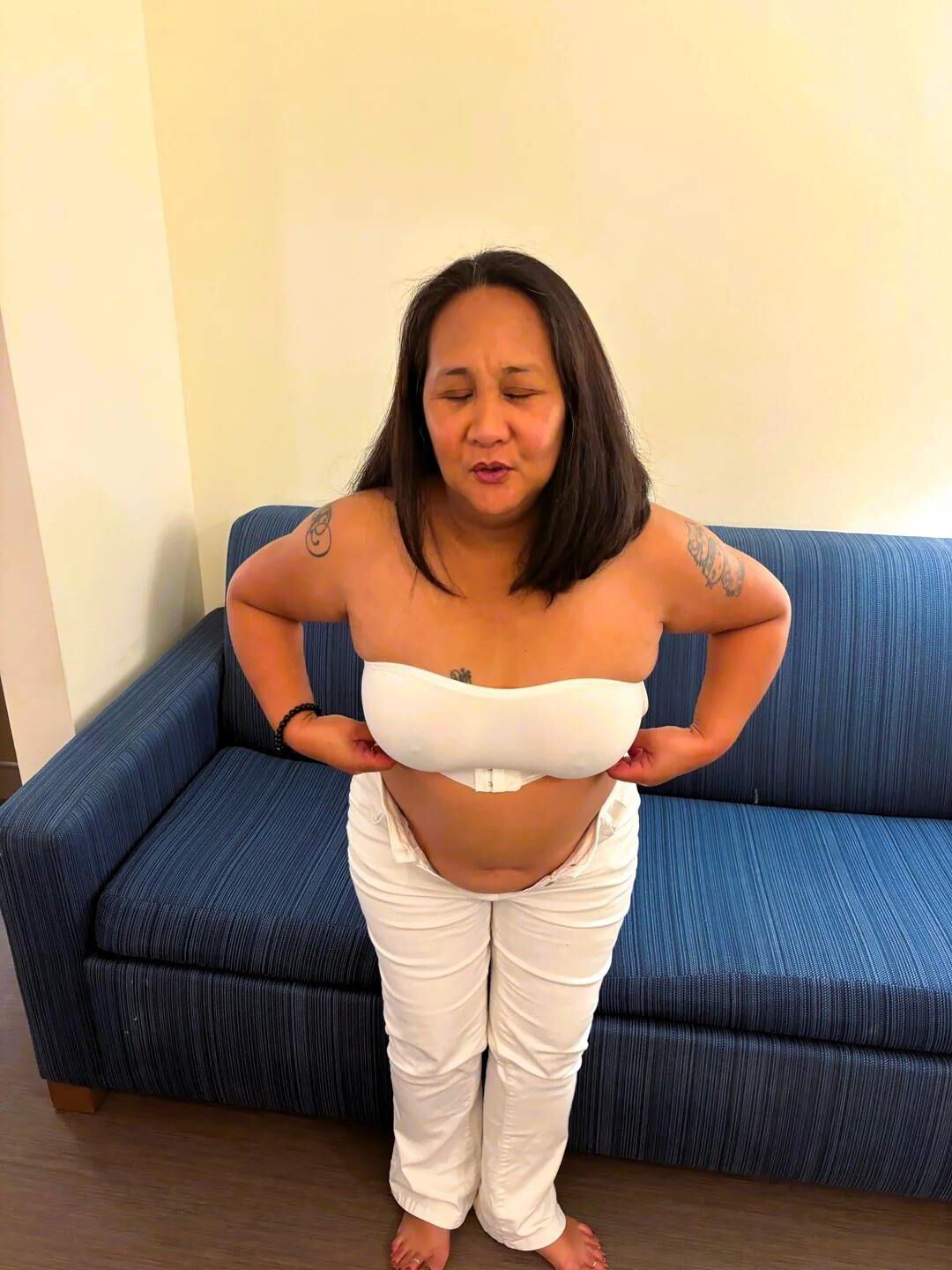 J'ai attiré mon œil maman philippine