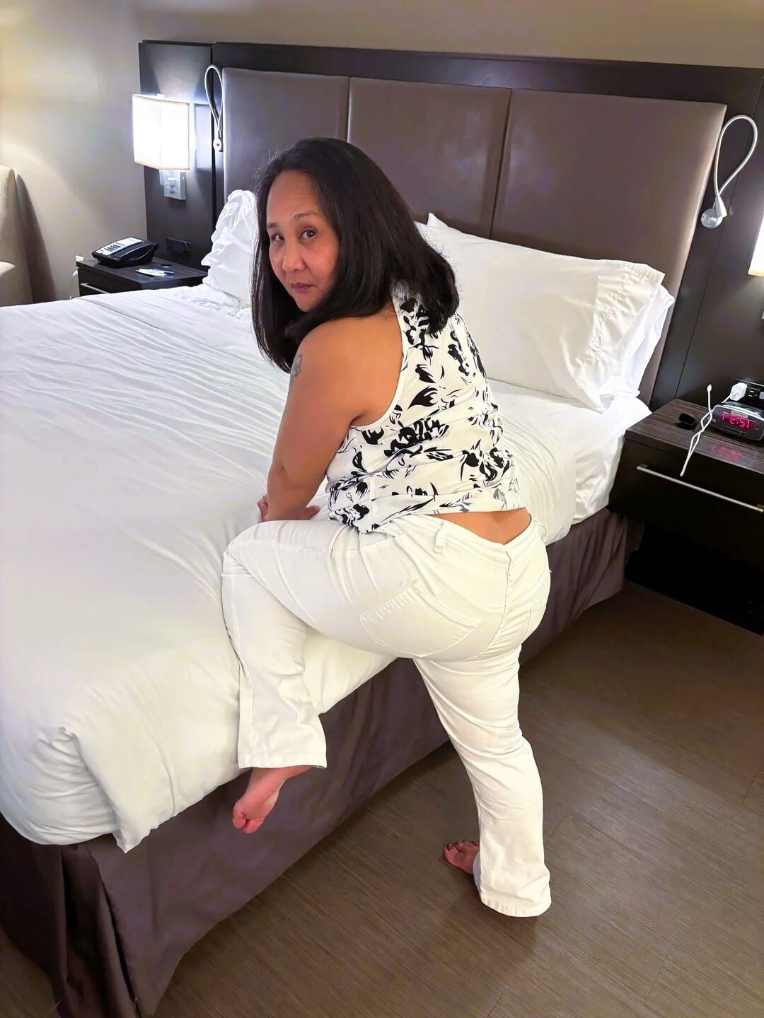 J'ai attiré mon œil maman philippine
