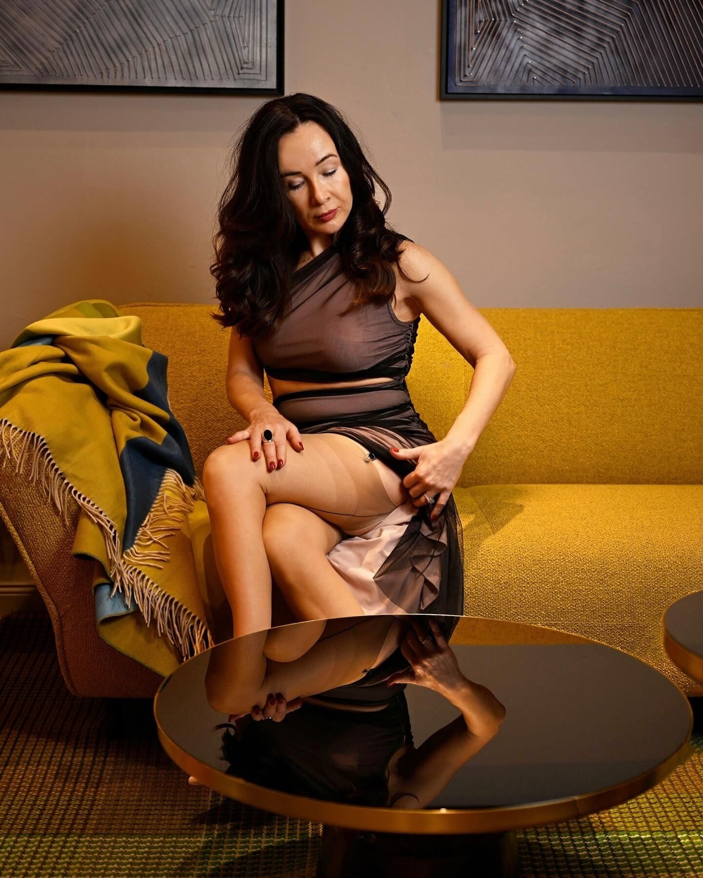 Milf, Mature,Lack, Nylons 