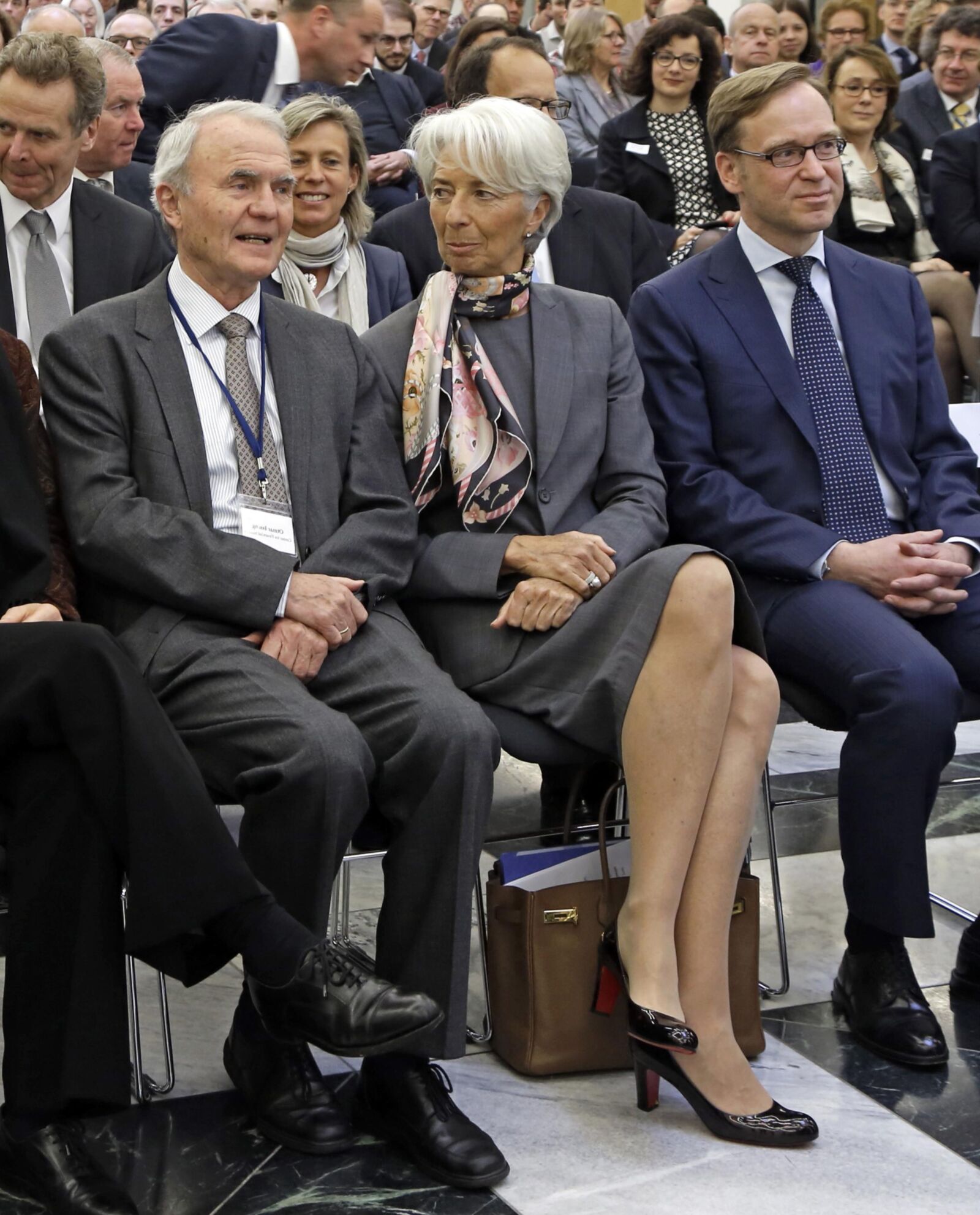 Christine Lagarde feet 