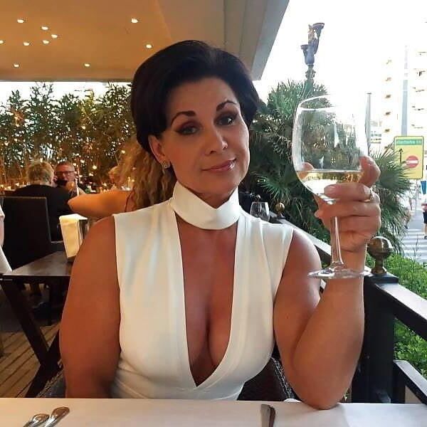 Look at me young man, not at my tits