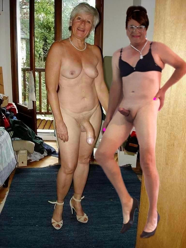 かかとの裸の女性