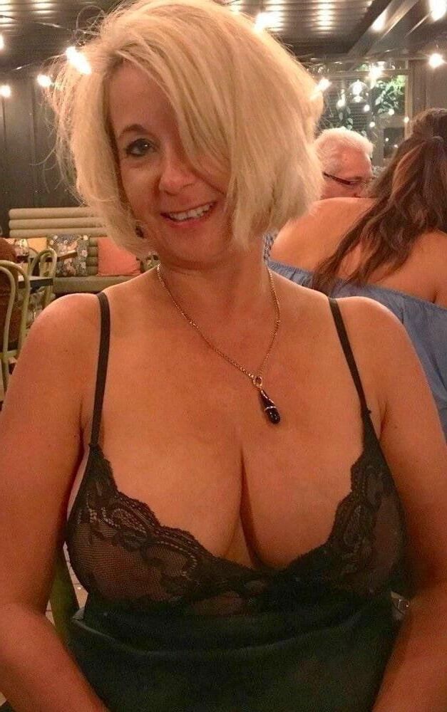 Look at me young man, not at my tits