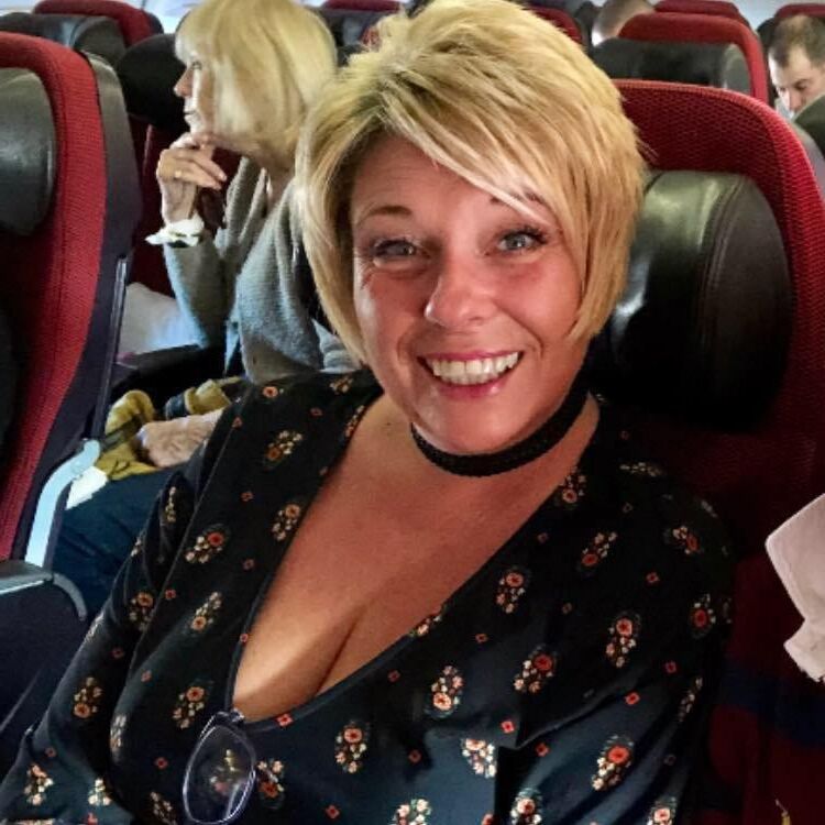 UK Busty Blonde Wife Tina