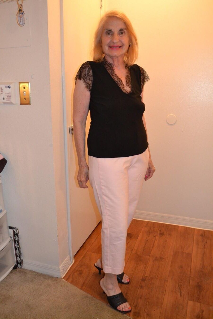 Our RN all dressed up.