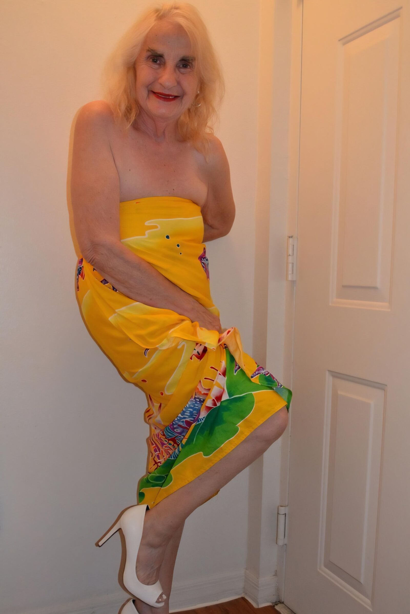 Our RN all dressed up.
