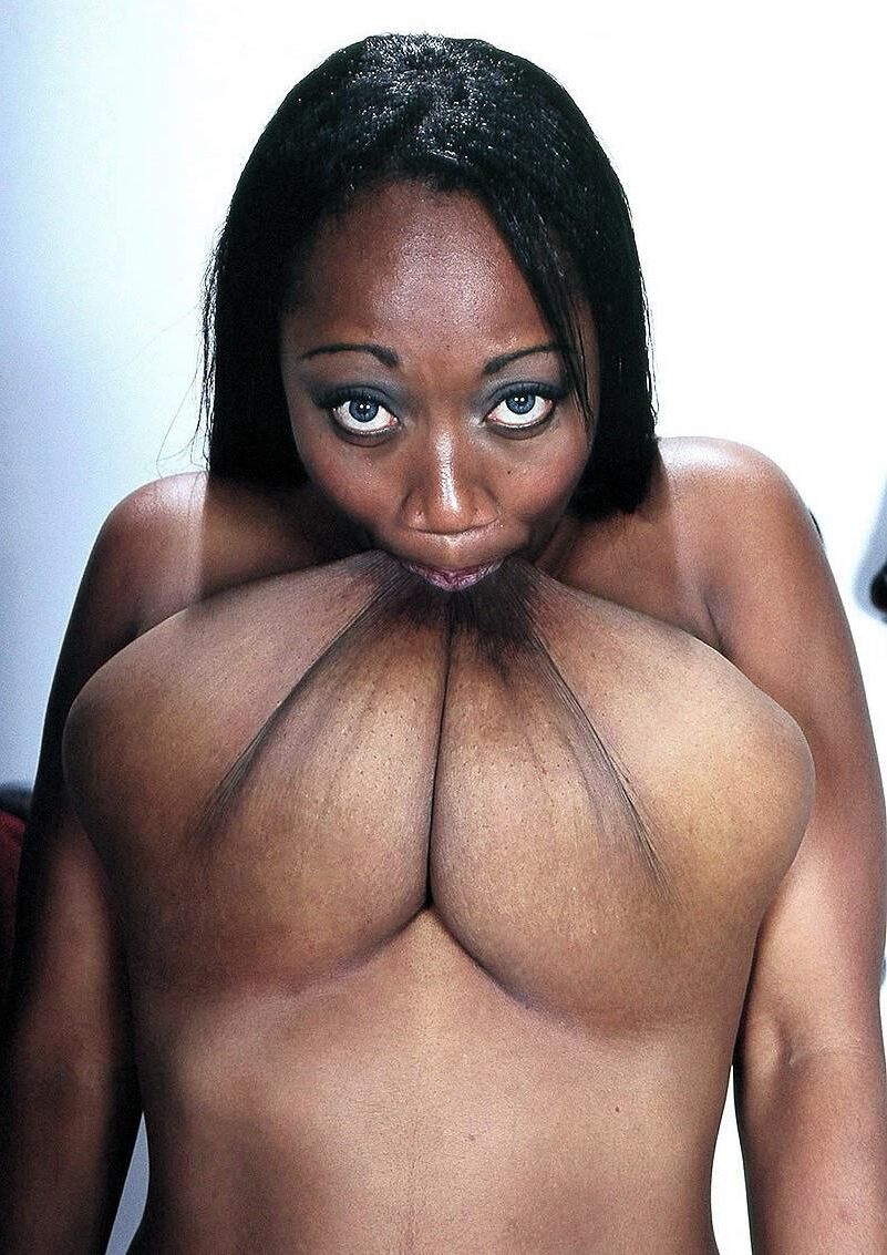 pics Tits Eating tits by herself