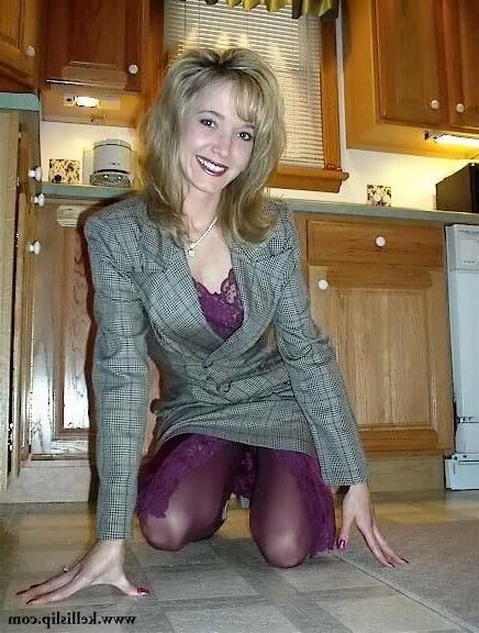 Kelli Unknown Set Set Grey, Purple Full Slip