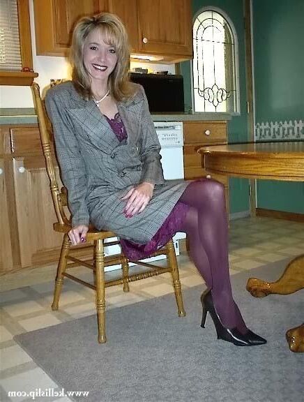 Kelli Unknown Set Set Grey, Purple Full Slip