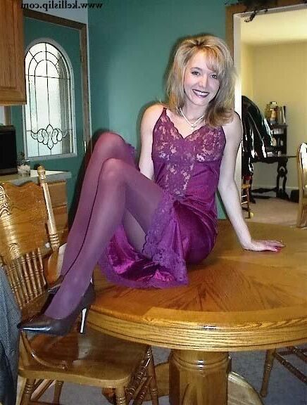 Kelli Unknown Set Set Grey, Purple Full Slip