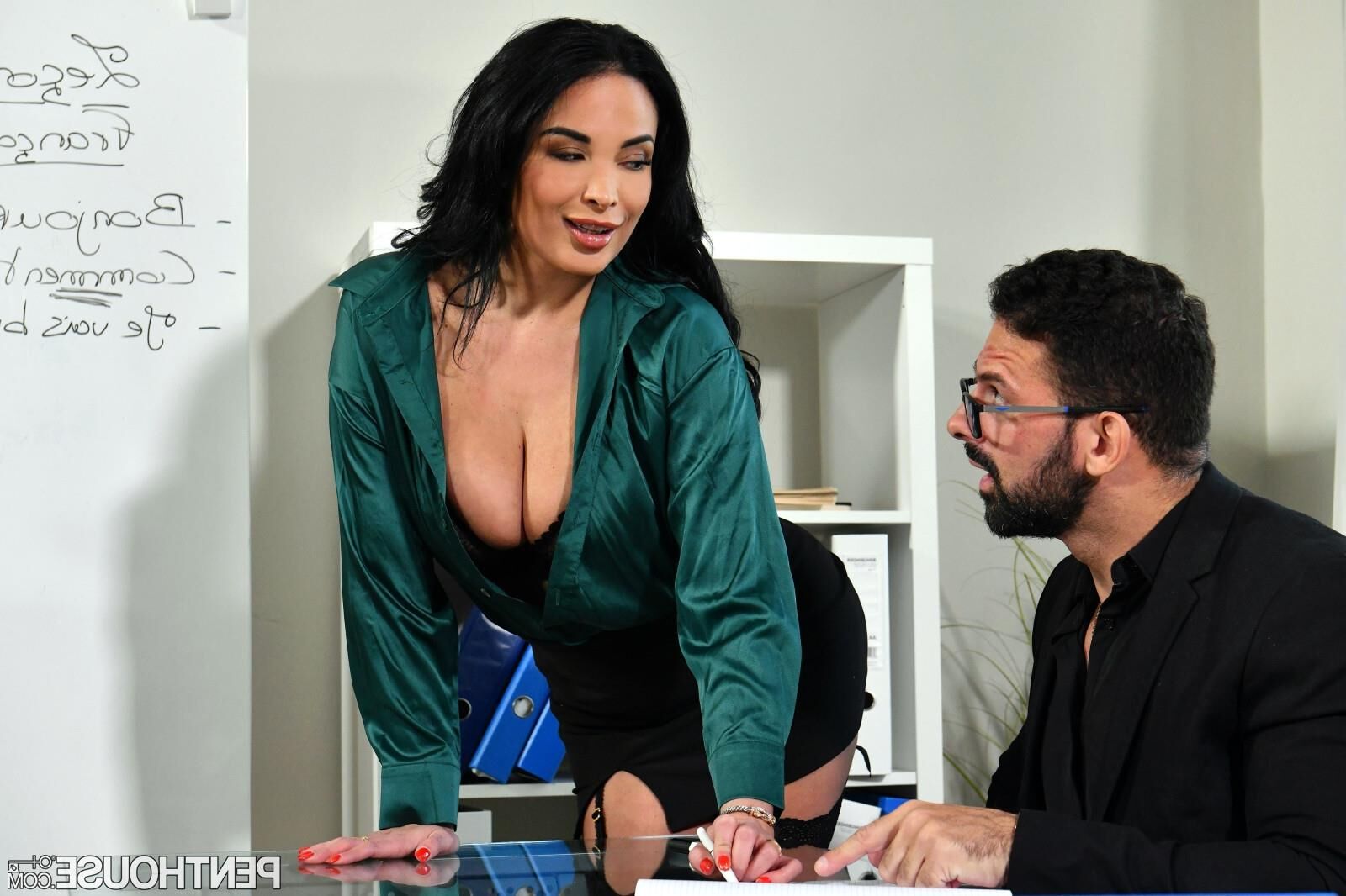 Anissa Kate yo French Triple Play