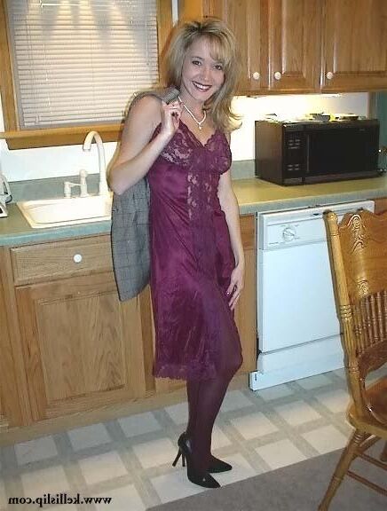 Kelli Unknown Set Set Grey, Purple Full Slip