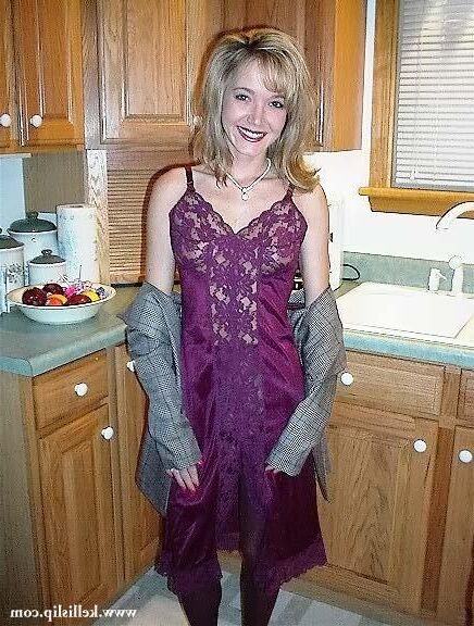 Kelli Unknown Set Set Grey, Purple Full Slip