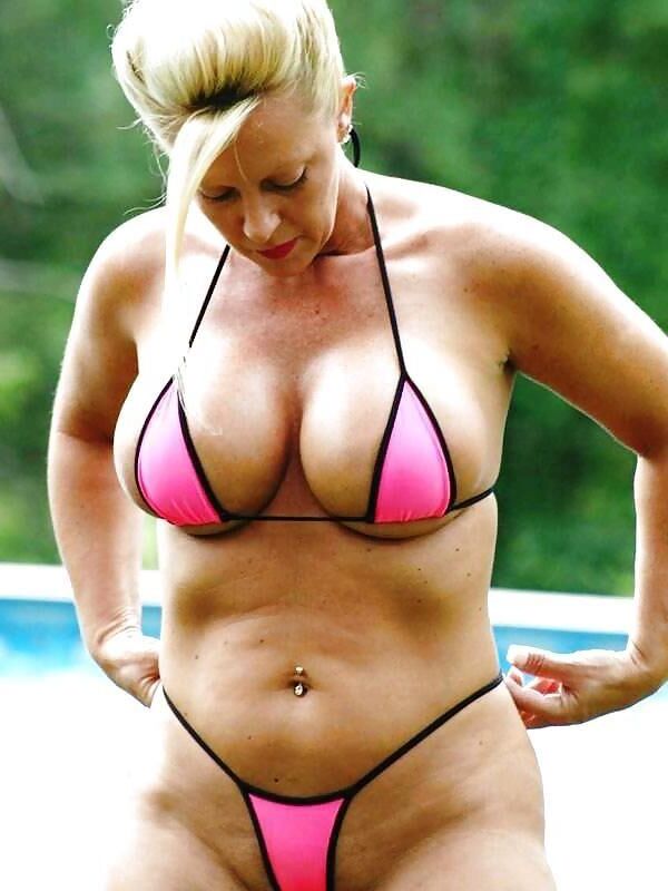 Milf Granny Nadador de nado