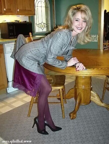 Kelli Unknown Set Set Grey, Purple Full Slip