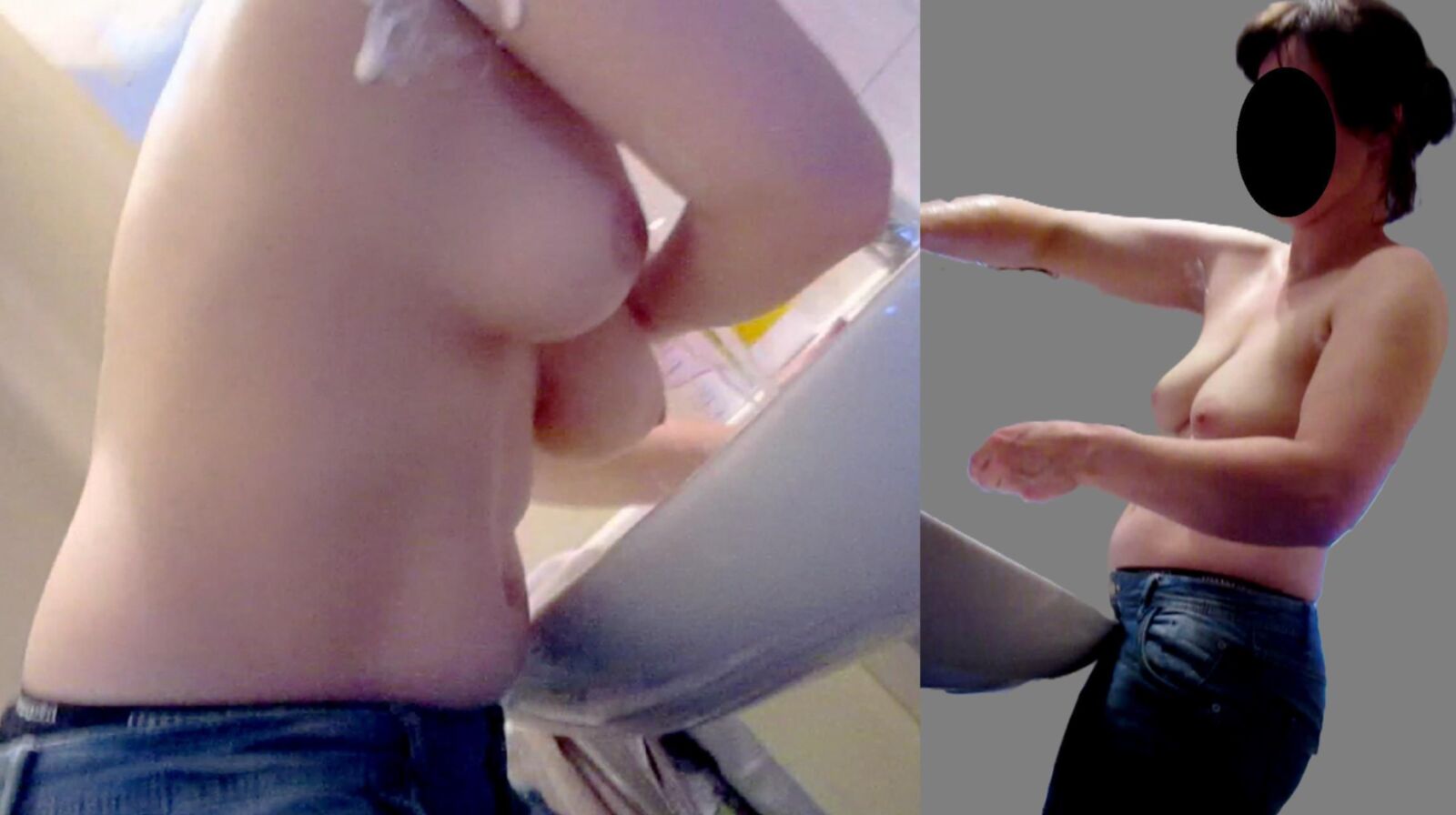 yo milf Lena inonnue Spy cachée