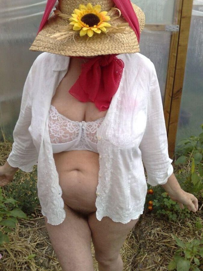 Classy mature in hat