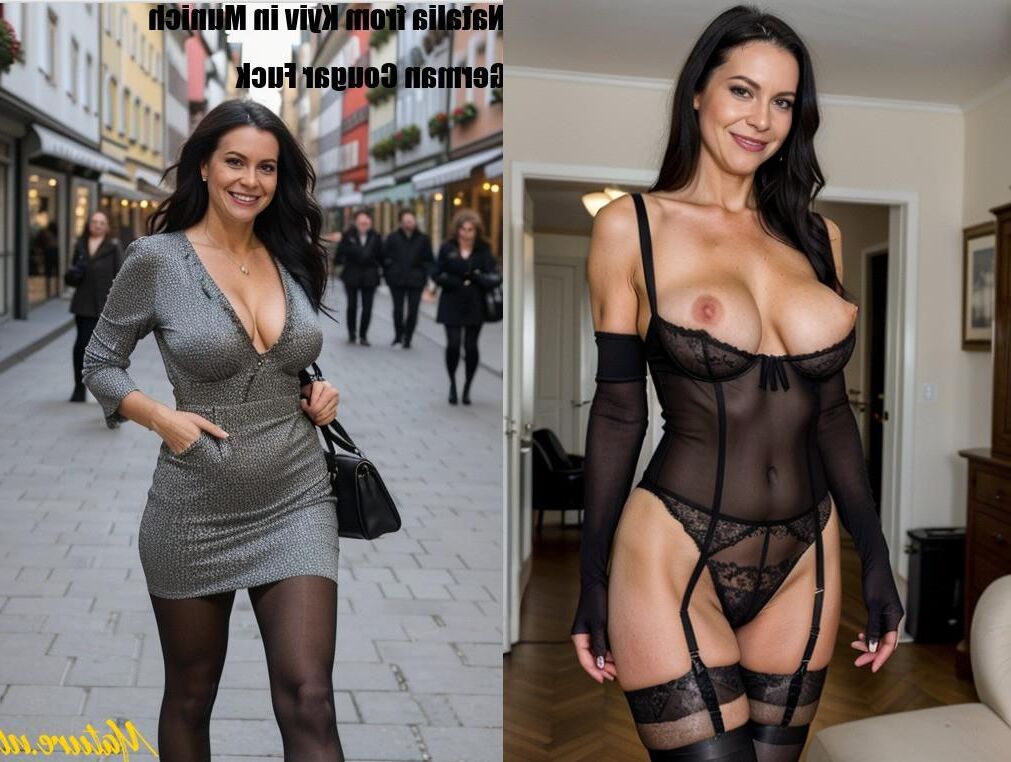 Nl maduro kyiv Natalia em puma alemão foda -se de Munique