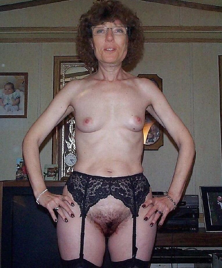 Redhead Granny Sexy Lingerie