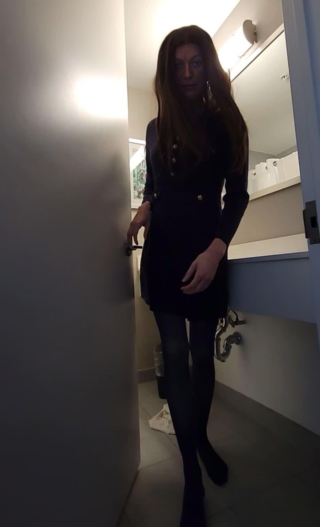 Spying on my Mom getting dressed in hotel (Day )