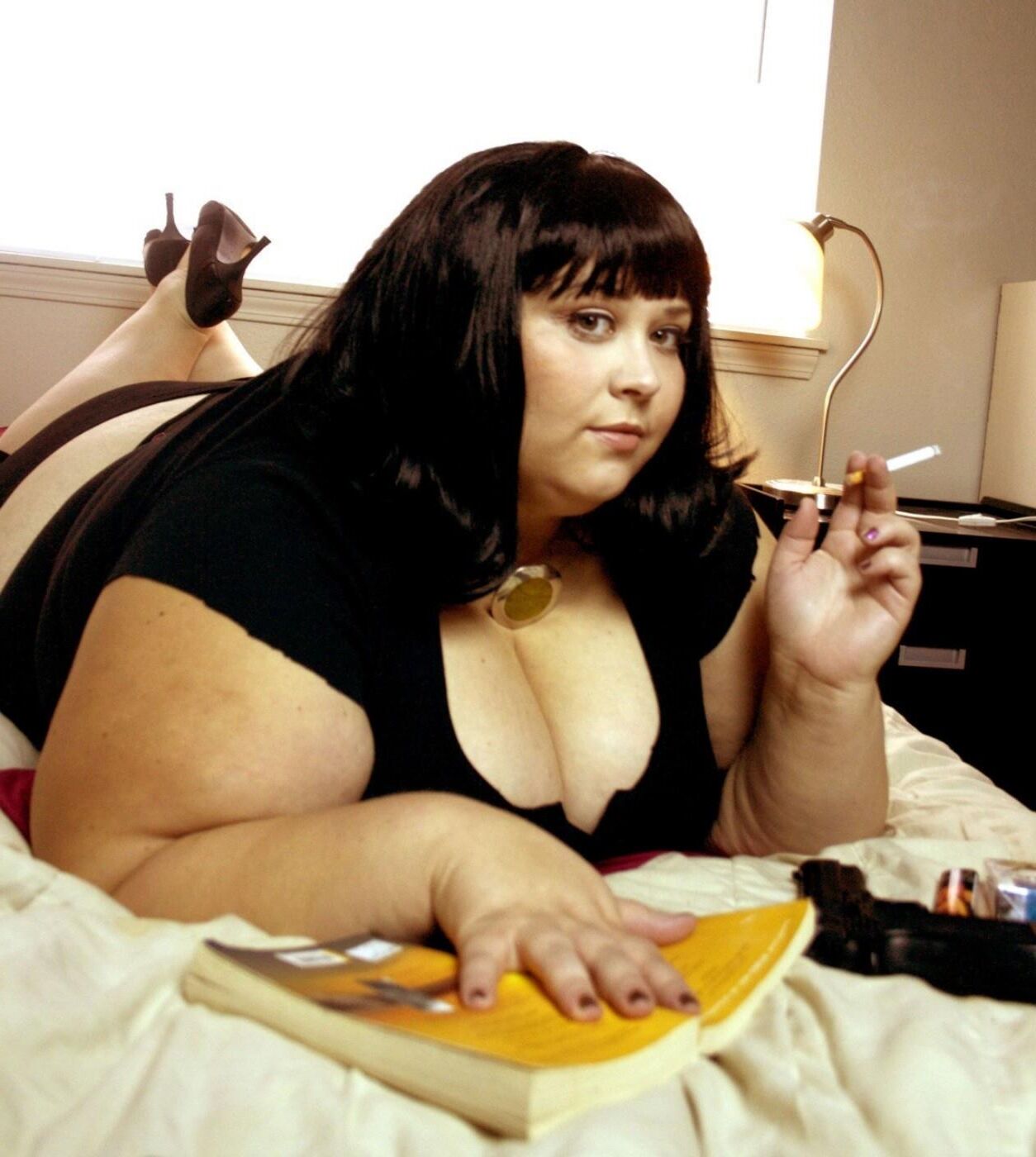Fumando meninas.