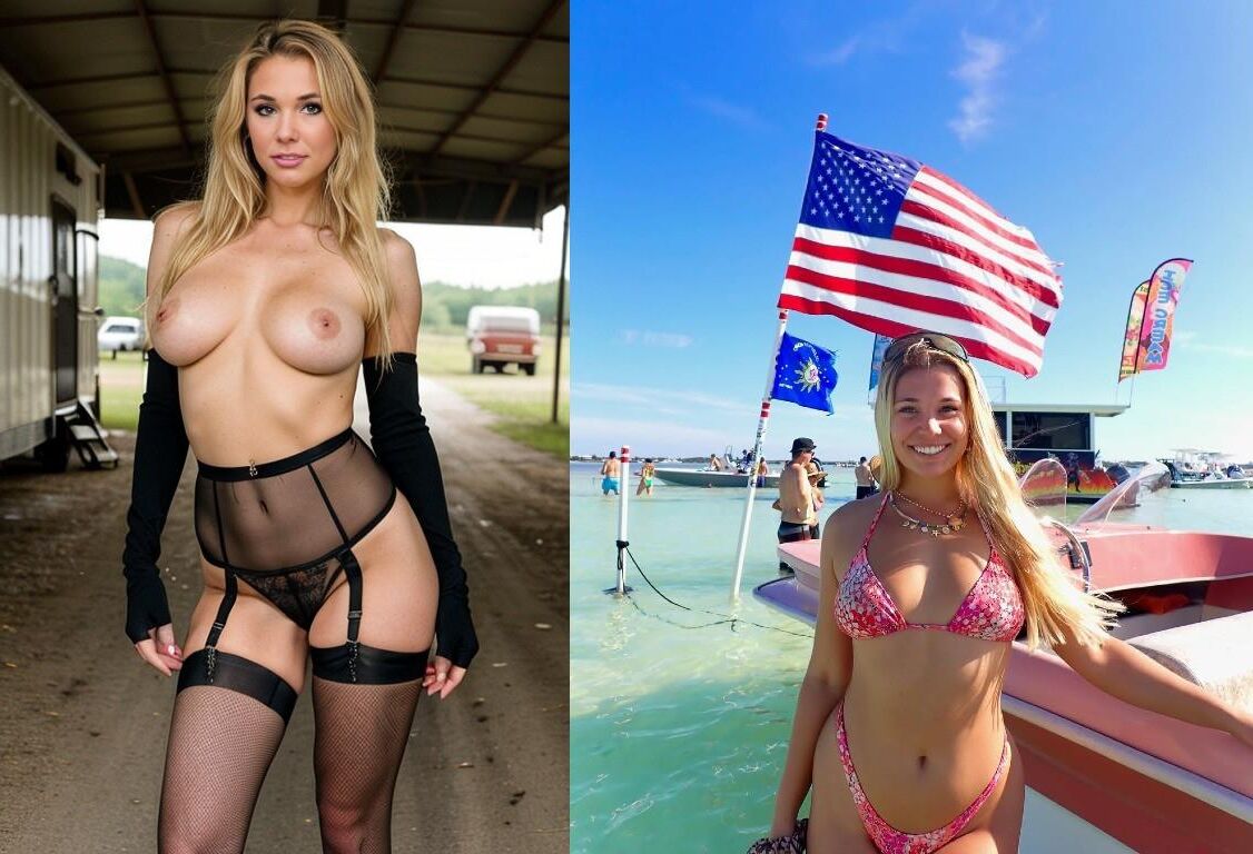 Florida Beach Bunny's St Tit Lut With Cougar