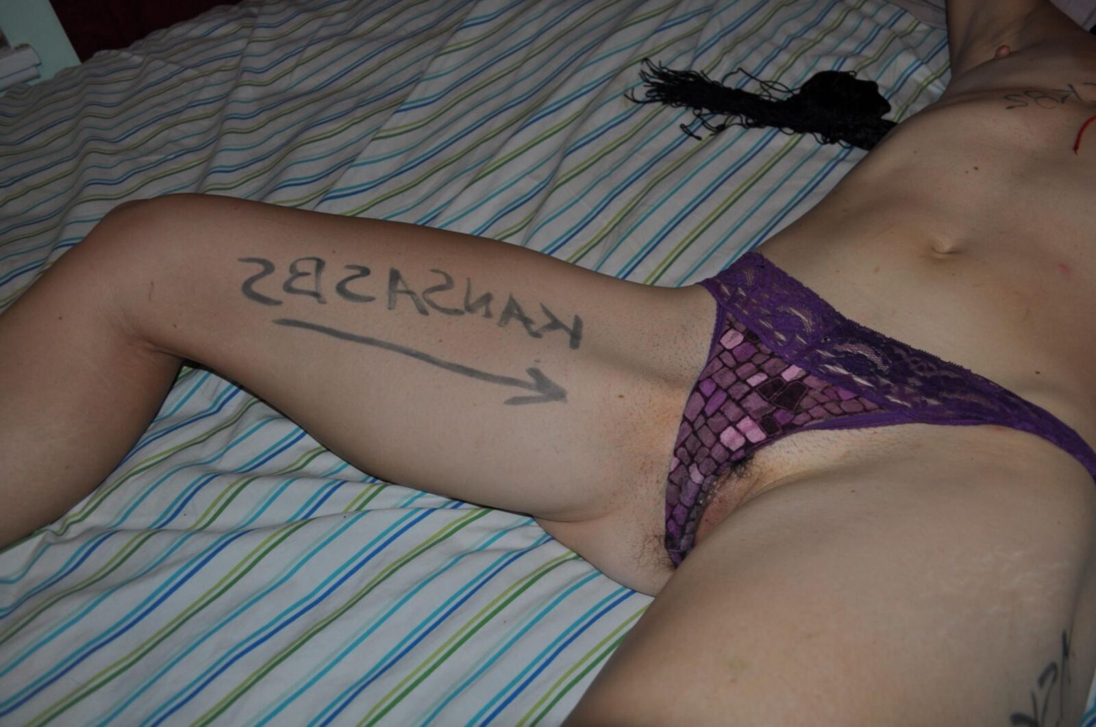 body writing fan thanks