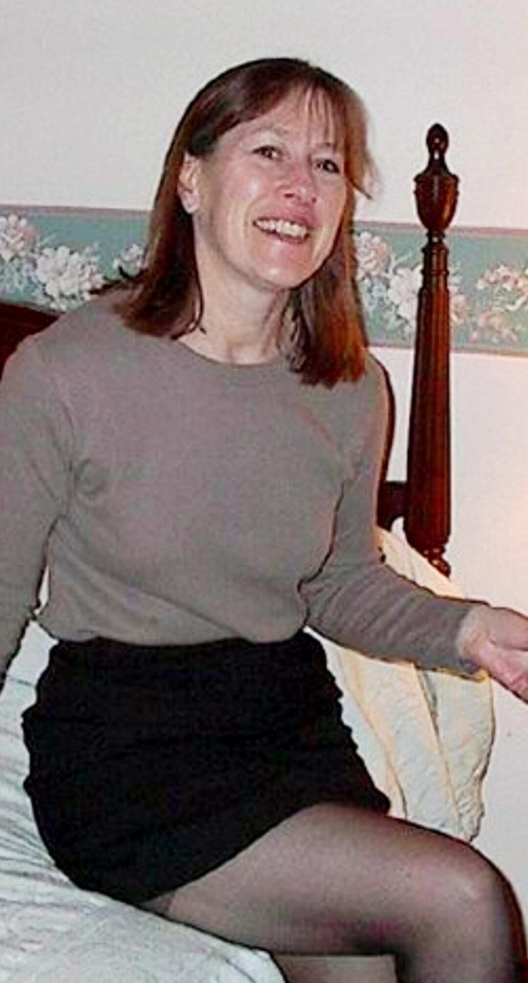 . Housewife exposed by husband