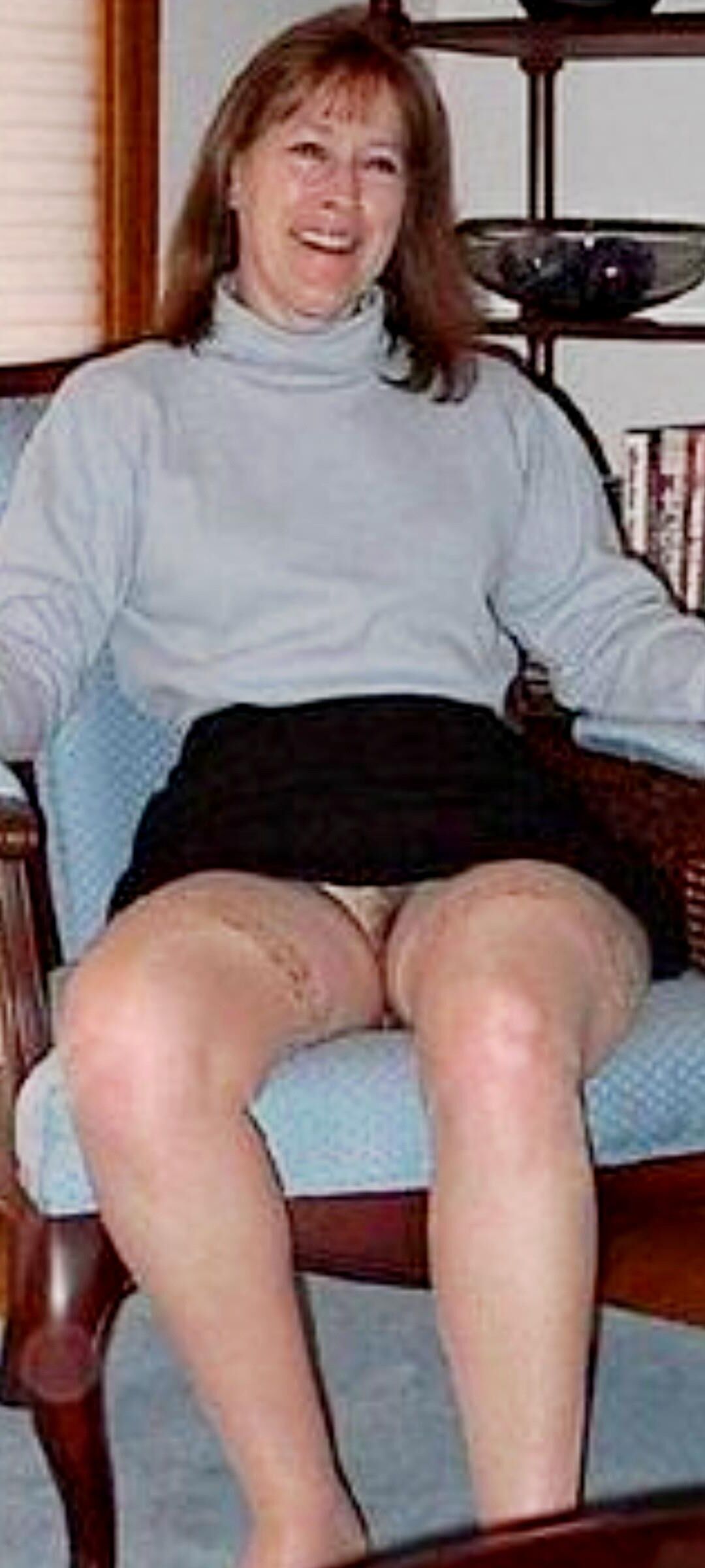 . Housewife exposed by husband