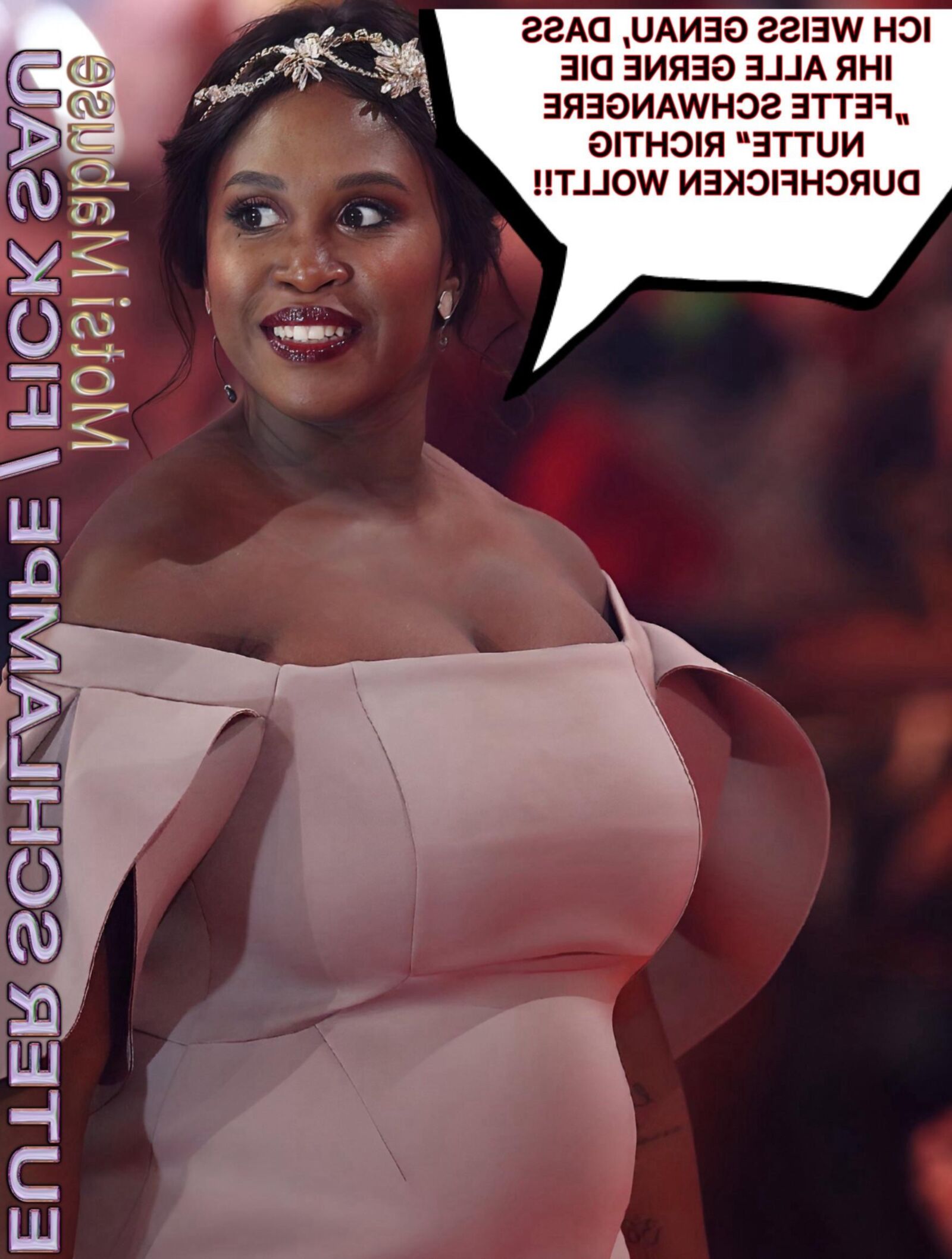 Motsi Mabuse, Fette Schwarze TV EUTER MILF SCHLAMPE UNS FICK SAU