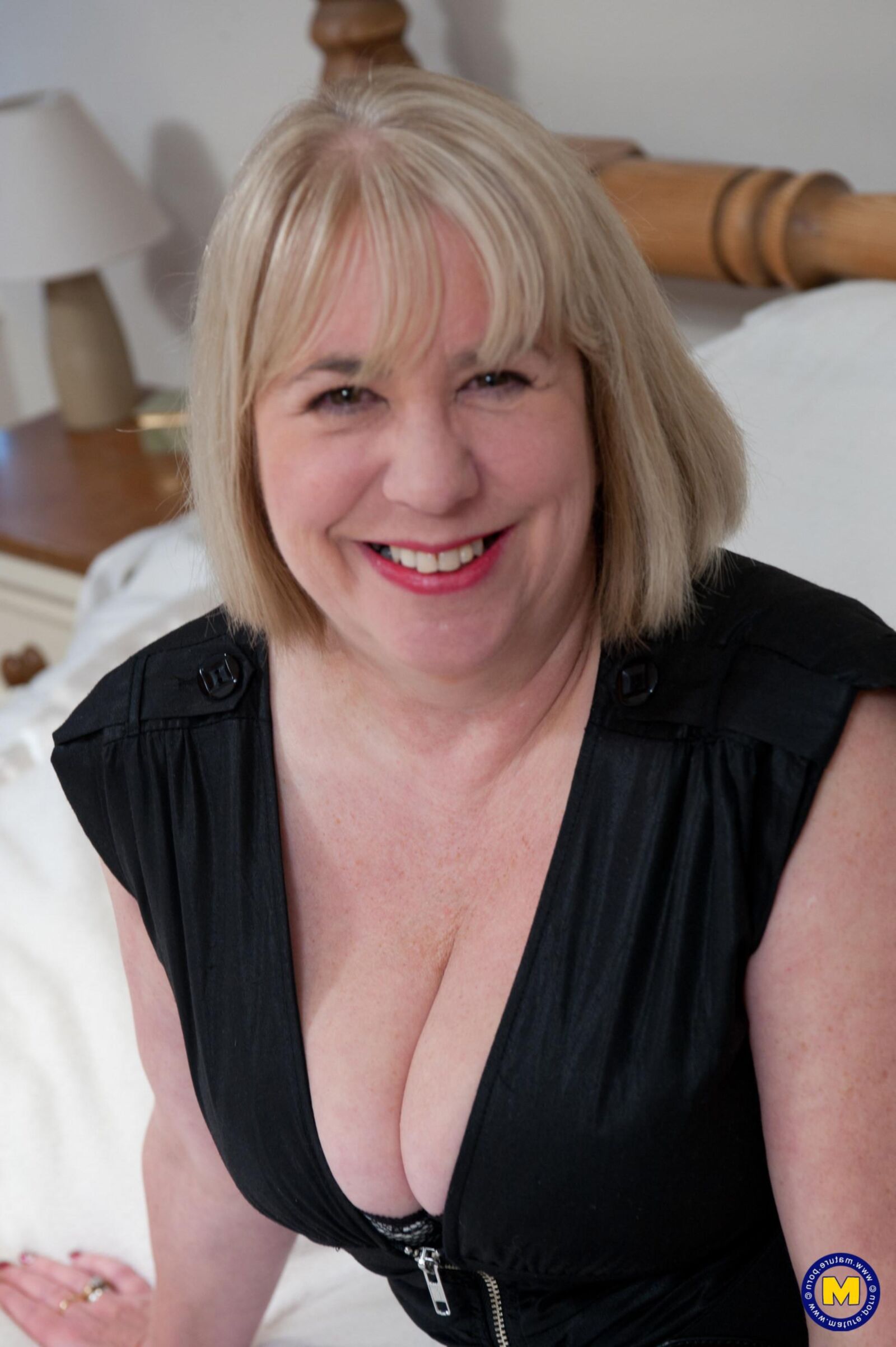 Beautiful mature blonde big tits