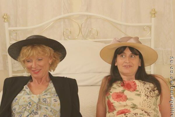 Caroline and Marilyn