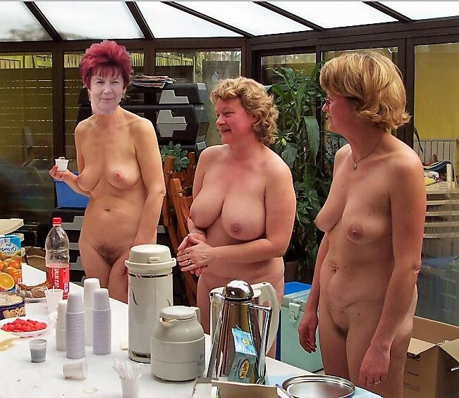 OLDER GALS LIKE TO SHOW IT