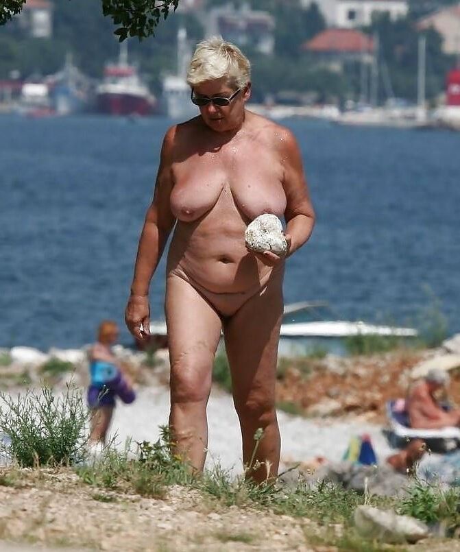 Eu amo avós durante o verão