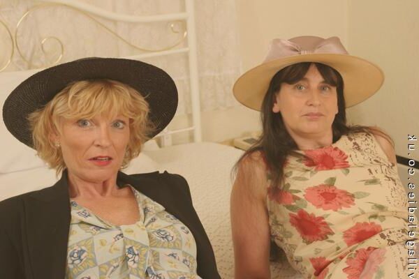 Caroline and Marilyn