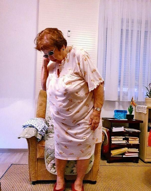 Beryl une vieille grand-mère je me branle