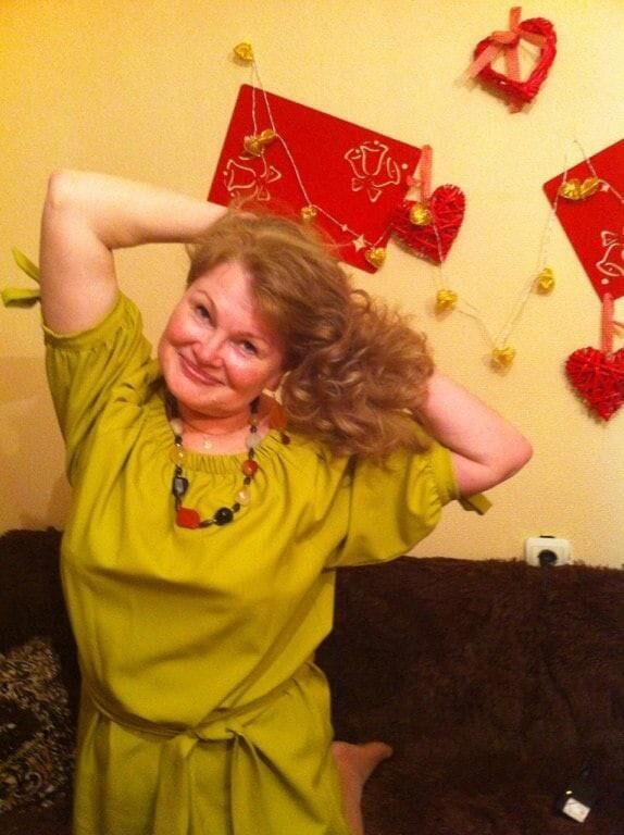 Mature blonde Lidia from Moscow