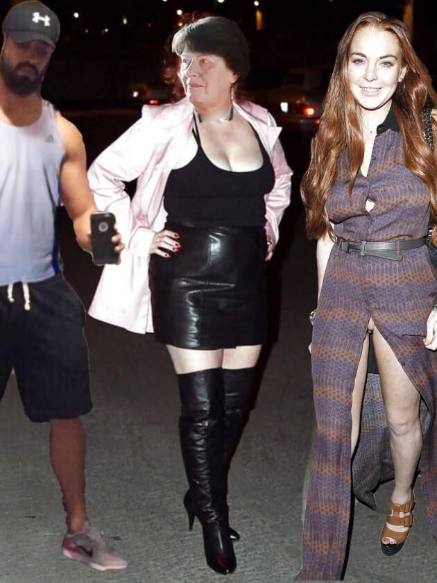 Dressed as a whore and try to be one just once