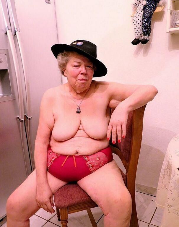 Melonie uma avó velha que eu me puxei