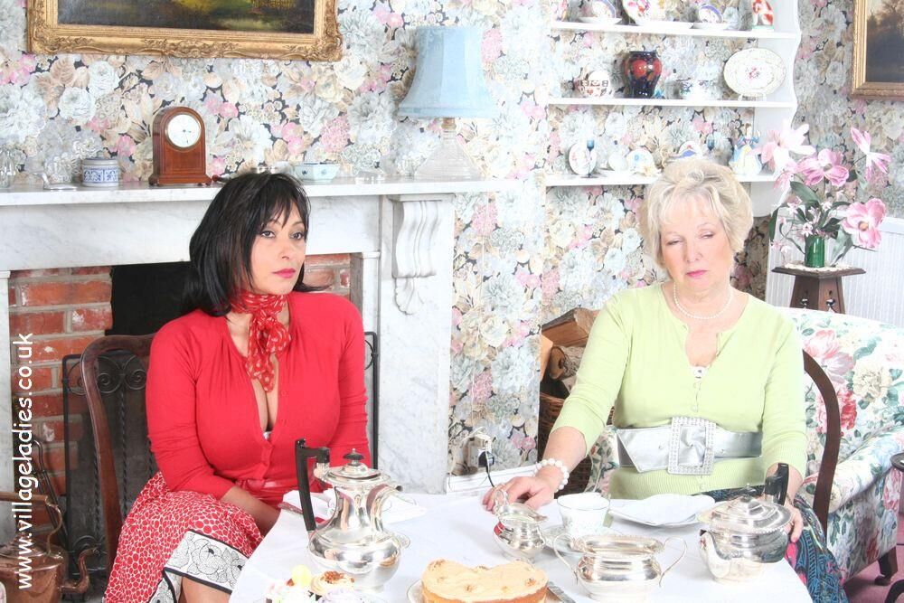 Danica and Lavinia Tea Party