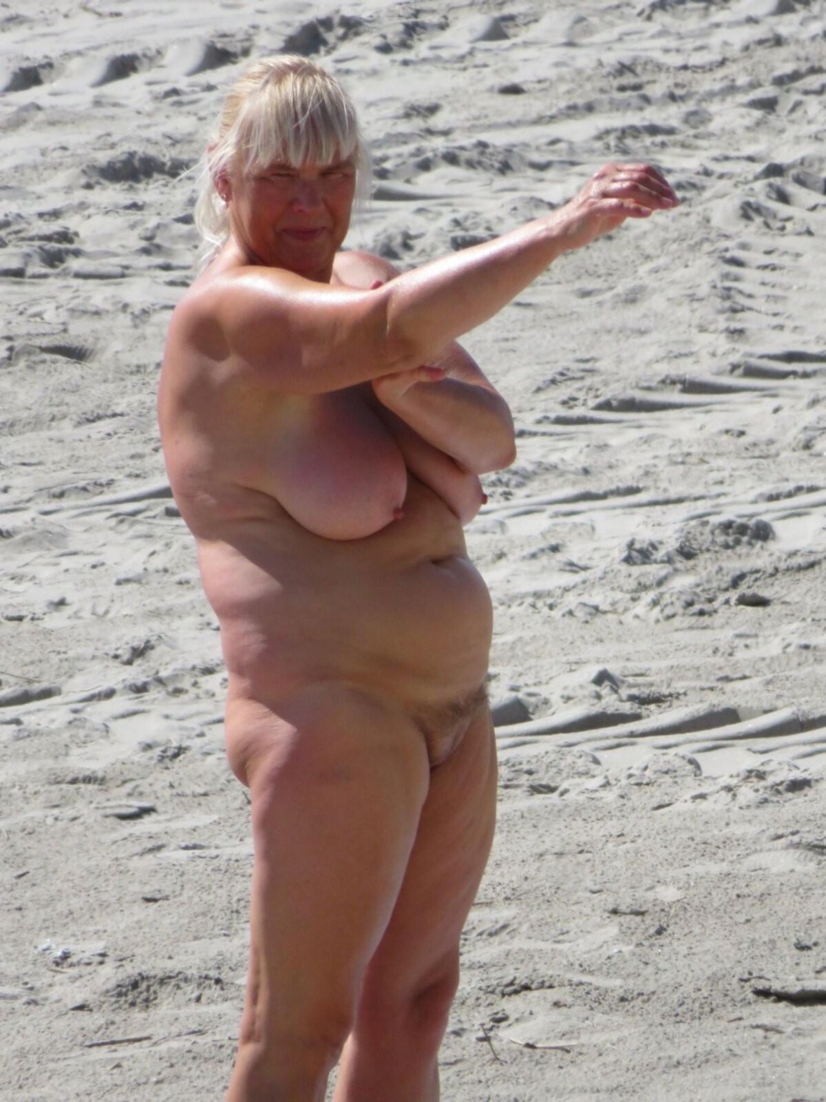 Granny Milf Outdoor