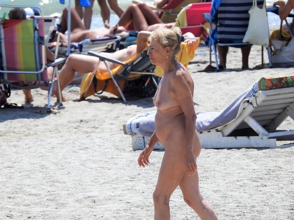 Granny Milf Outdoor