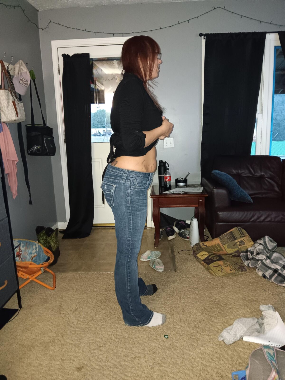 Nicole reife Amateur Tennessee Webslut liebt es nackt zu zeigen