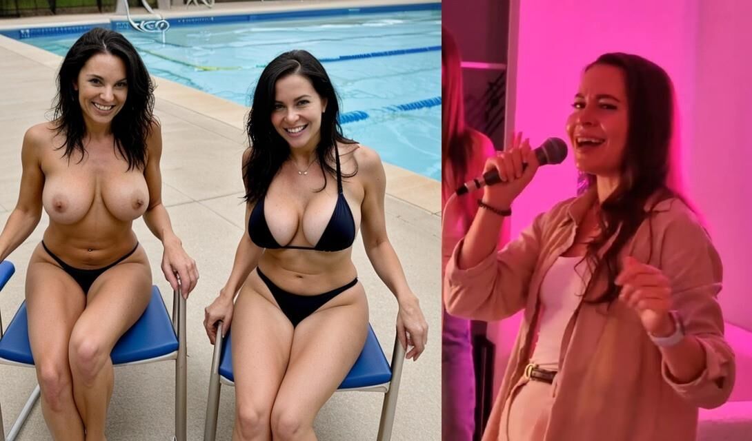 Teen Singer Tit борется с пумы в мотеле Атланты