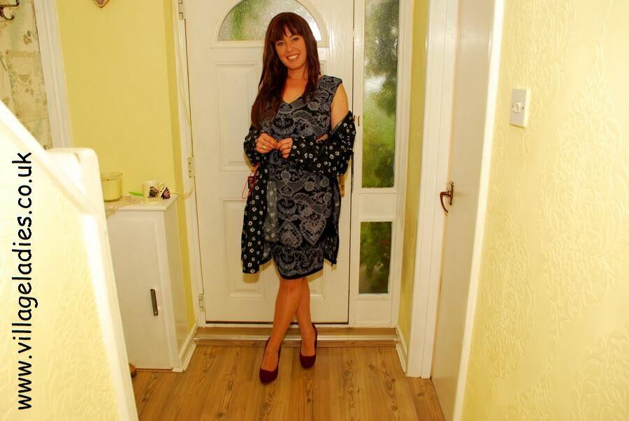 . Janey comes in piss wet through and strips off